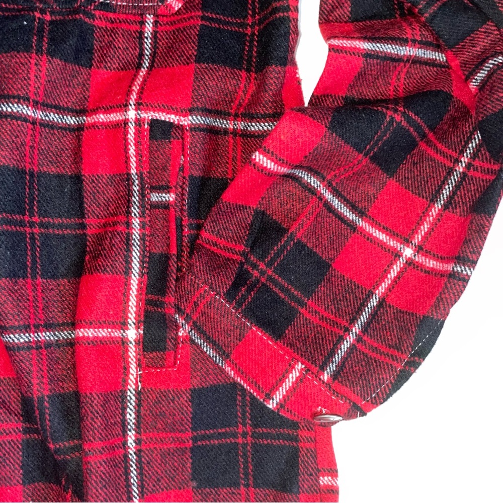 Amazon Red & Black Shacket - Picture 5 of 6